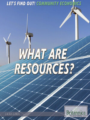 What Are Resources? - ebook